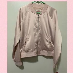 CUTE Pink Bomber Jacket